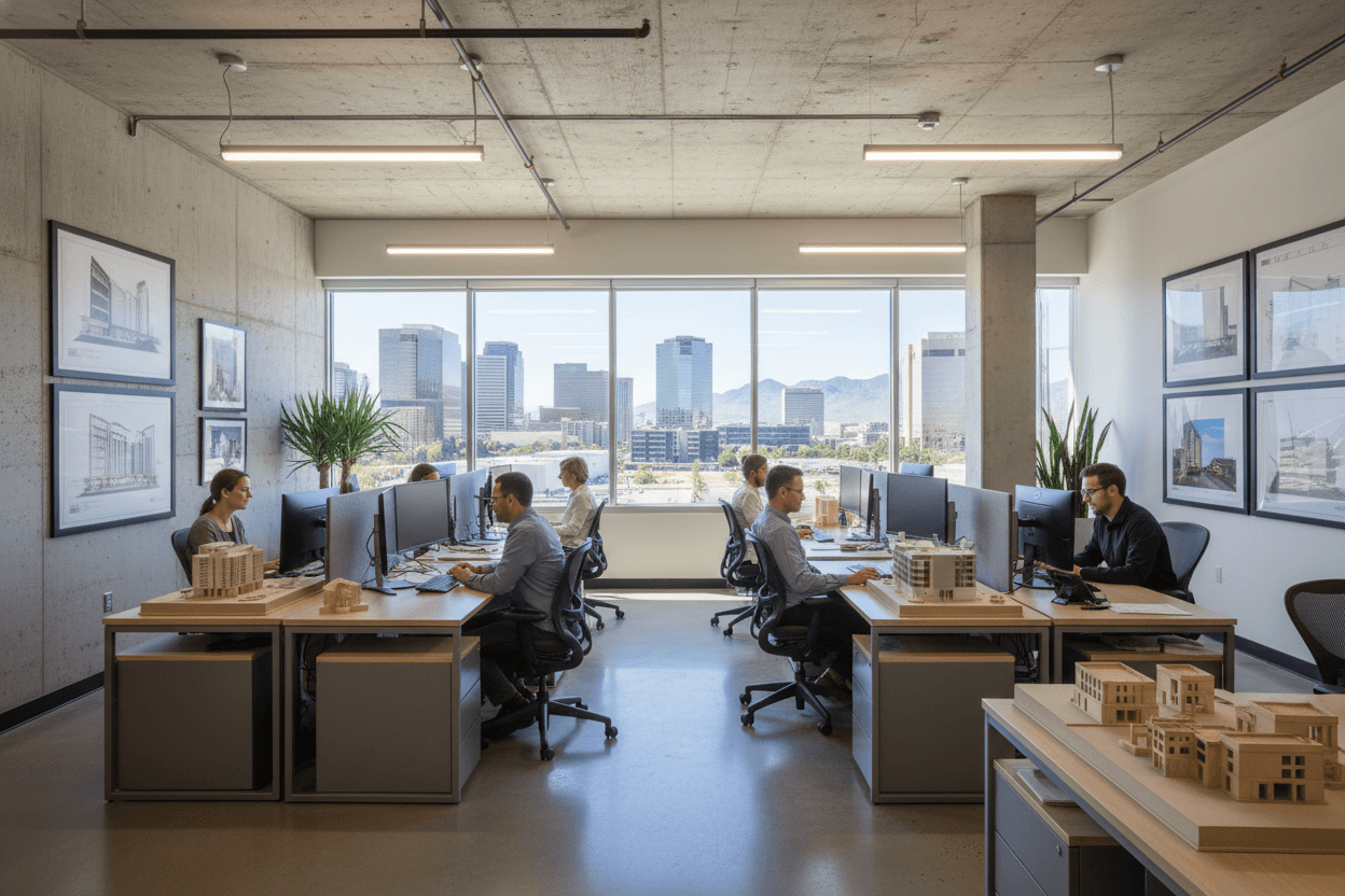 AZ Commercial Builders office in Phoenix, Arizona